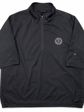Zero Restriction Tour Series Pete Dye Golf Club 1/2 Zip Wind Shirt Pullover L